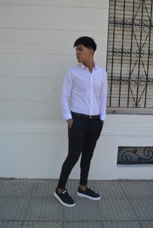 Camisa Elastizada Lisa